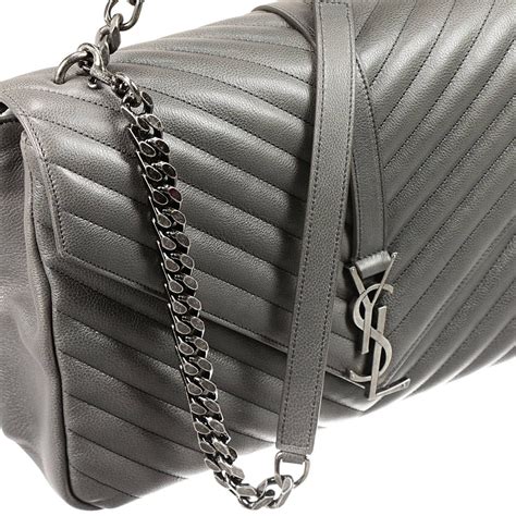 ysl college medium gray|ysl college medium bag.